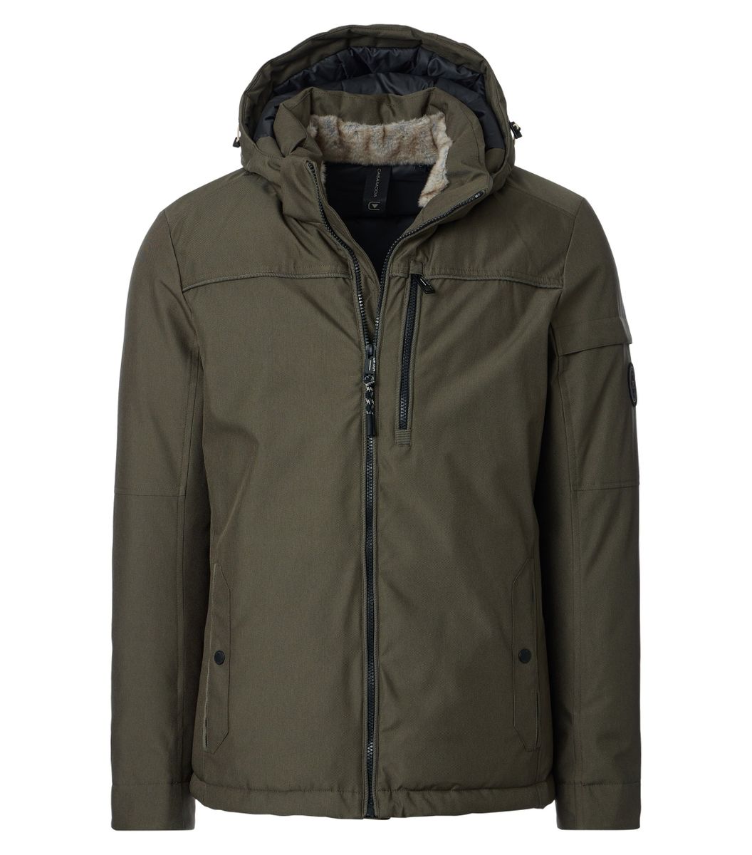 Winterjacke unversteppt