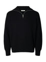 SLMDRY LS KNIT HALF ZIP NOOS