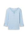 T-shirt stripe henley