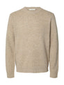 SLHNEIL LS KNIT NEPS CREW NECK