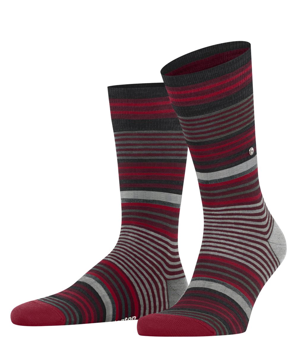BURLINGTON Stripe Herren Socken