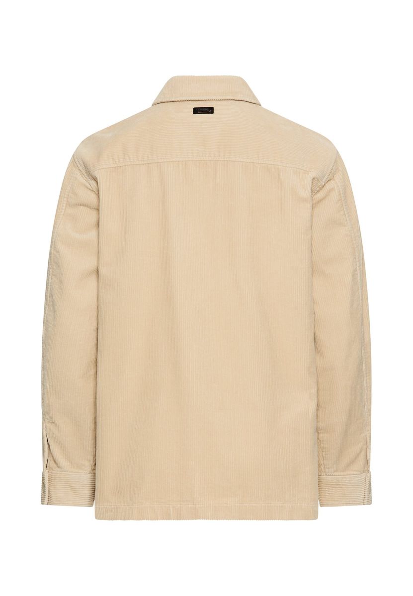 Cord Overshirt mit Druckknöpfen