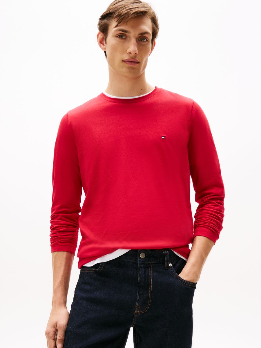STRETCH SLIM FIT LONG SLEEVE TEE