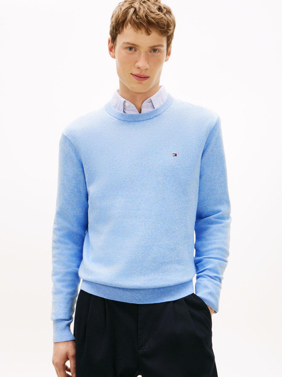 PIMA ORG CTN CASHMERE CREW NECK