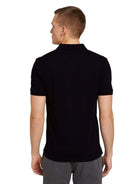 basic polo with contrast