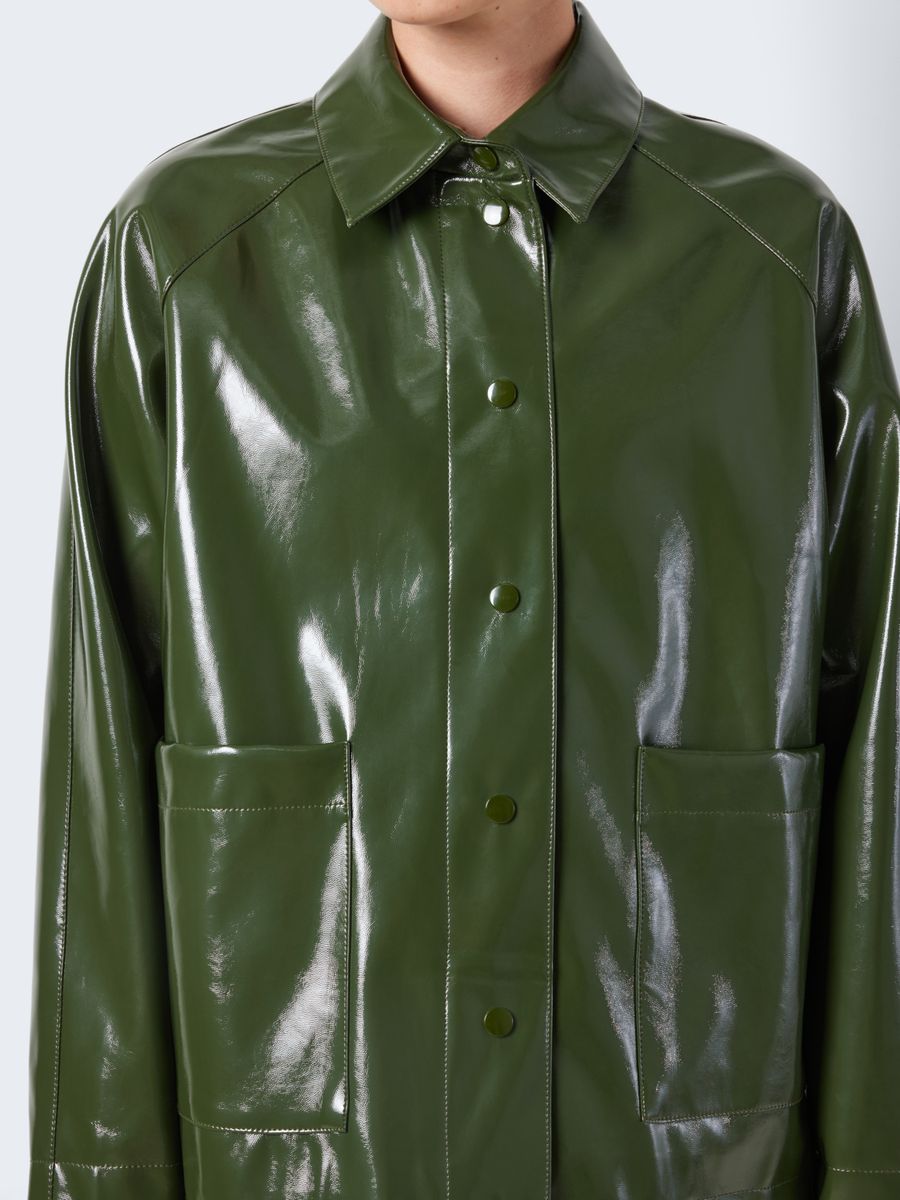 NMSKY L/S SHORT VINYL JACKET