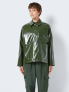 NMSKY L/S SHORT VINYL JACKET