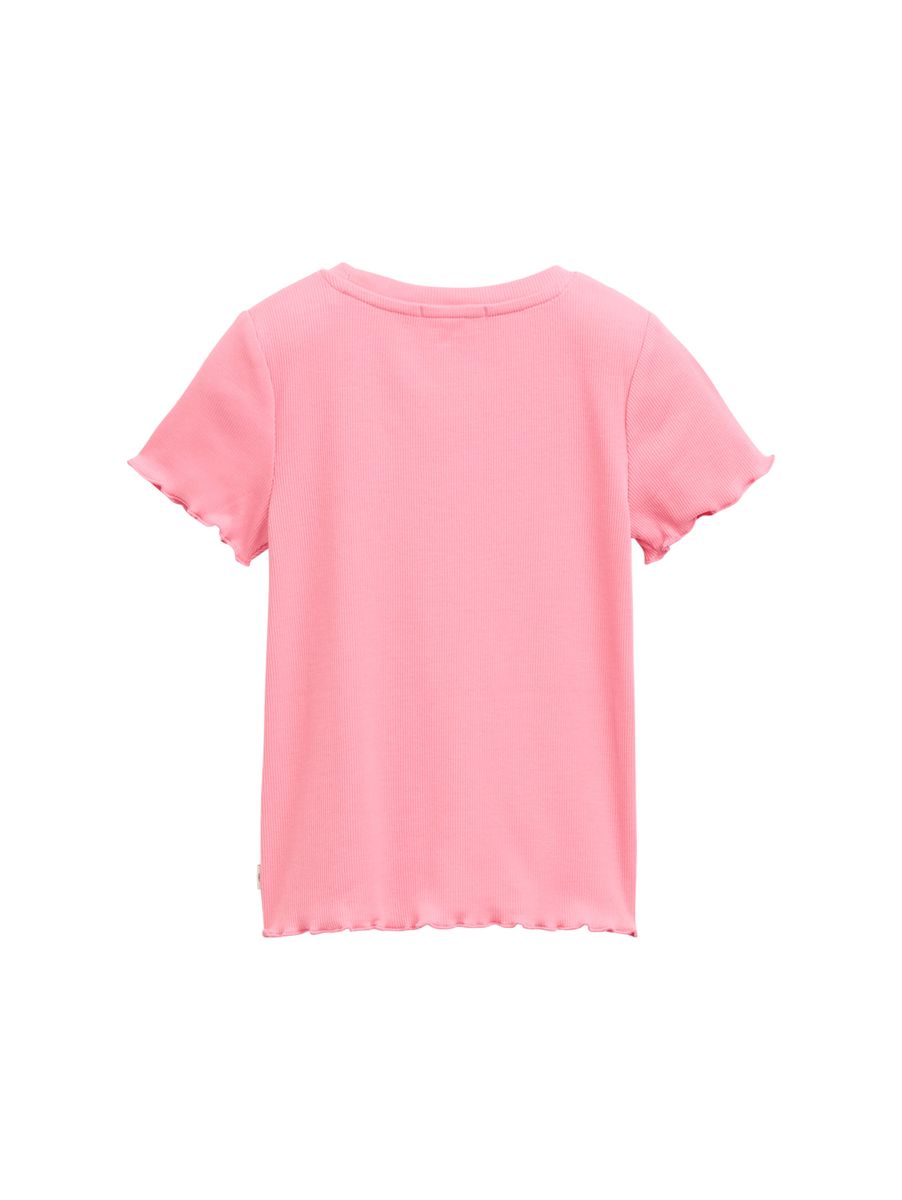 printed rib t-shirt