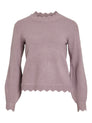 VINIKOLINA O-NECK L/S KNIT TOP - NO