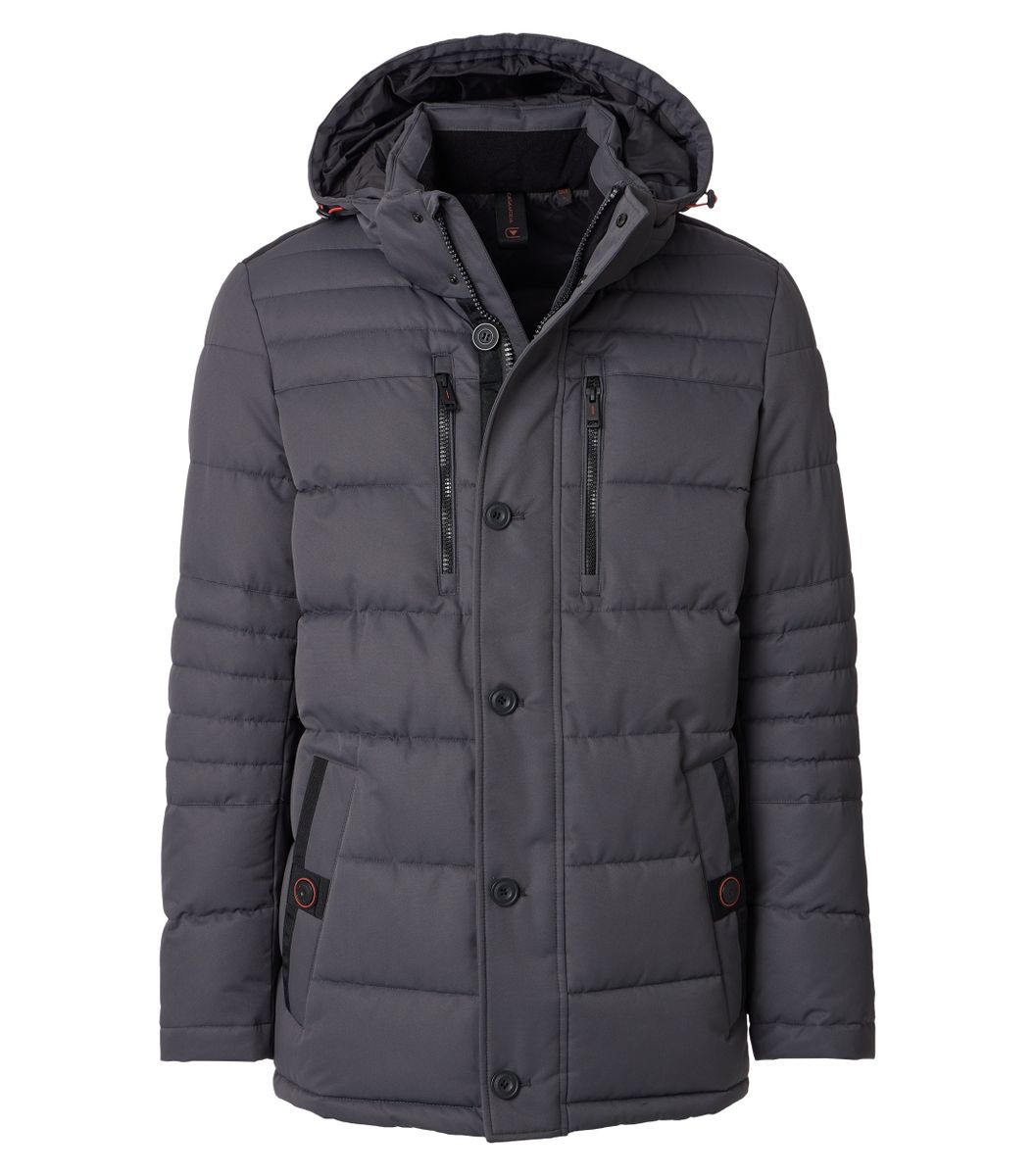 Steppjacke mit Kapuze