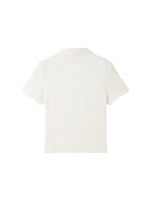 cropped mock neck rib t-shirt