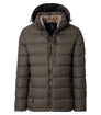 Steppjacke mit Kapuze