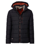 Steppjacke mit Kapuze