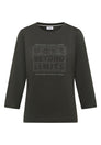 Shirt mit Schmucksteinen