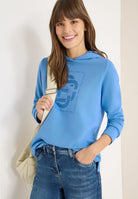 Hoodie mit Schmucksteinen