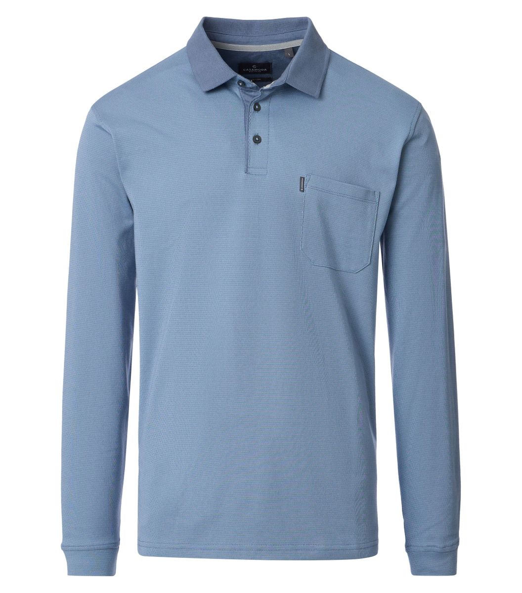 Polo-Shirt Langarm