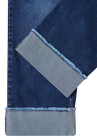 Wide Leg Washed-Look Jeans