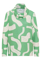 Gemustertes Melange Shirt