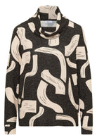 Gemustertes Melange Shirt