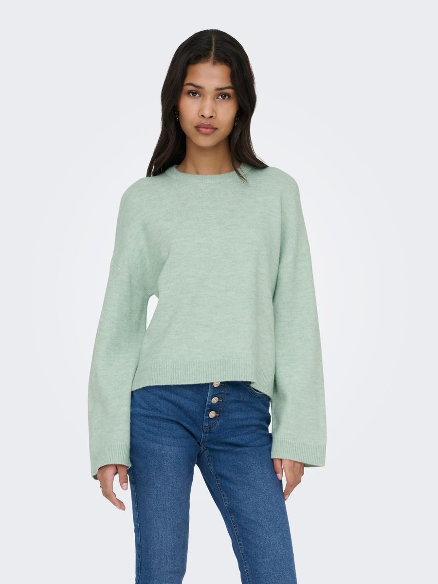 ONLSIMONI L/S O-NECK PULLOVER KNT N