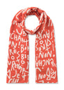 PRINTED SCARF MODAL/COTTON FRENCH Q
