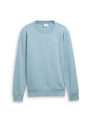 printed crew neck sweater
