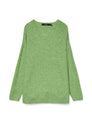 VMCREWLEFILE LS V-NECK BLOUSE NOOS