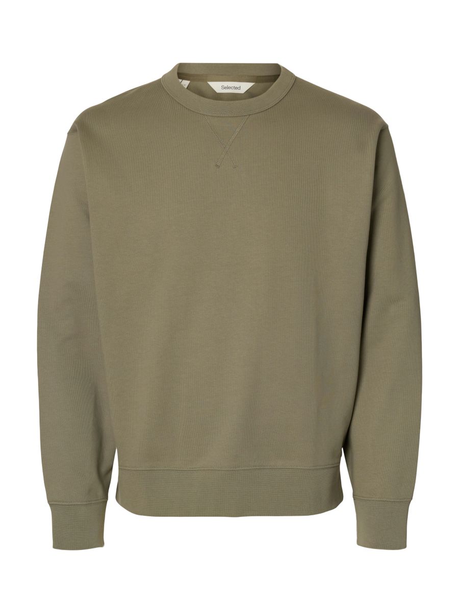 SLMRELAXLUKE LS SWEAT CREW NECK NOO