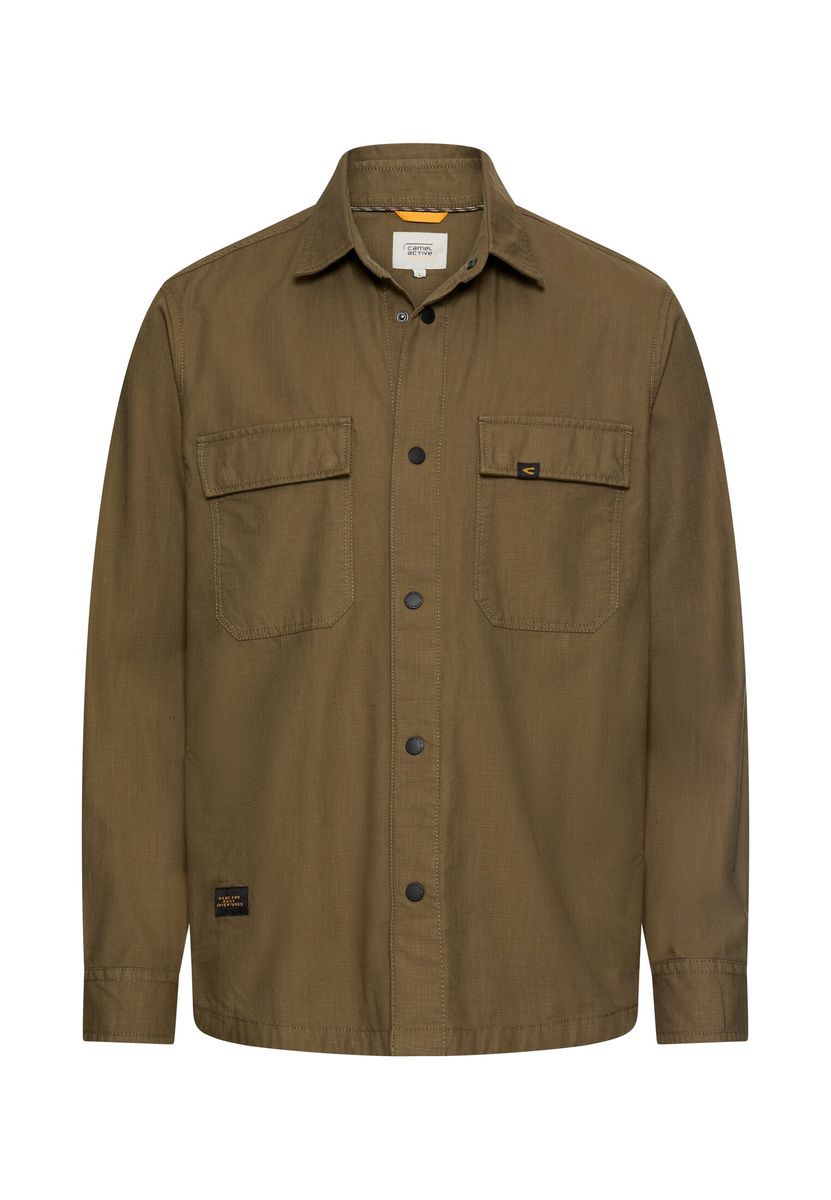 Overshirt mit Taschen