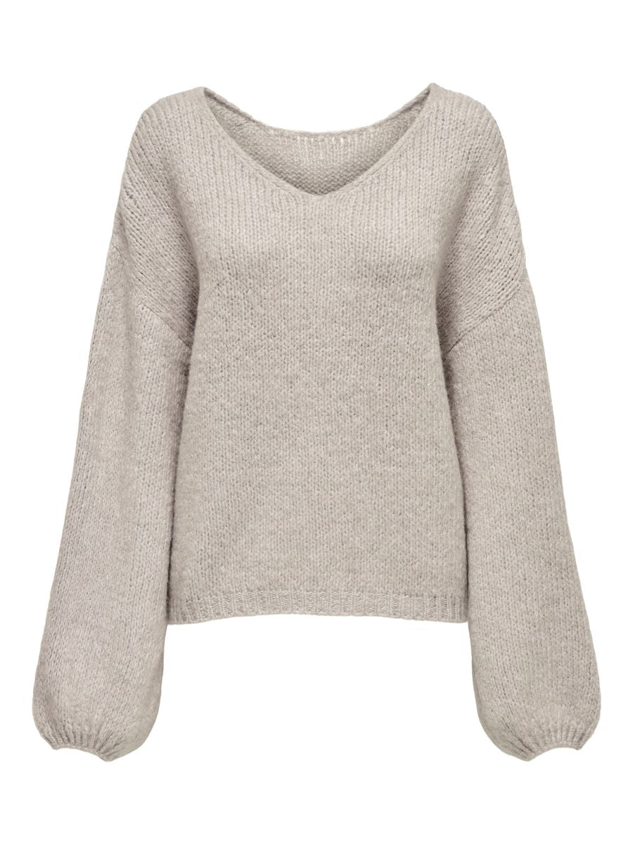 JDYDINEA L/S REVERSIBLE PULLOV. KNT