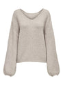 JDYDINEA L/S REVERSIBLE PULLOV. KNT