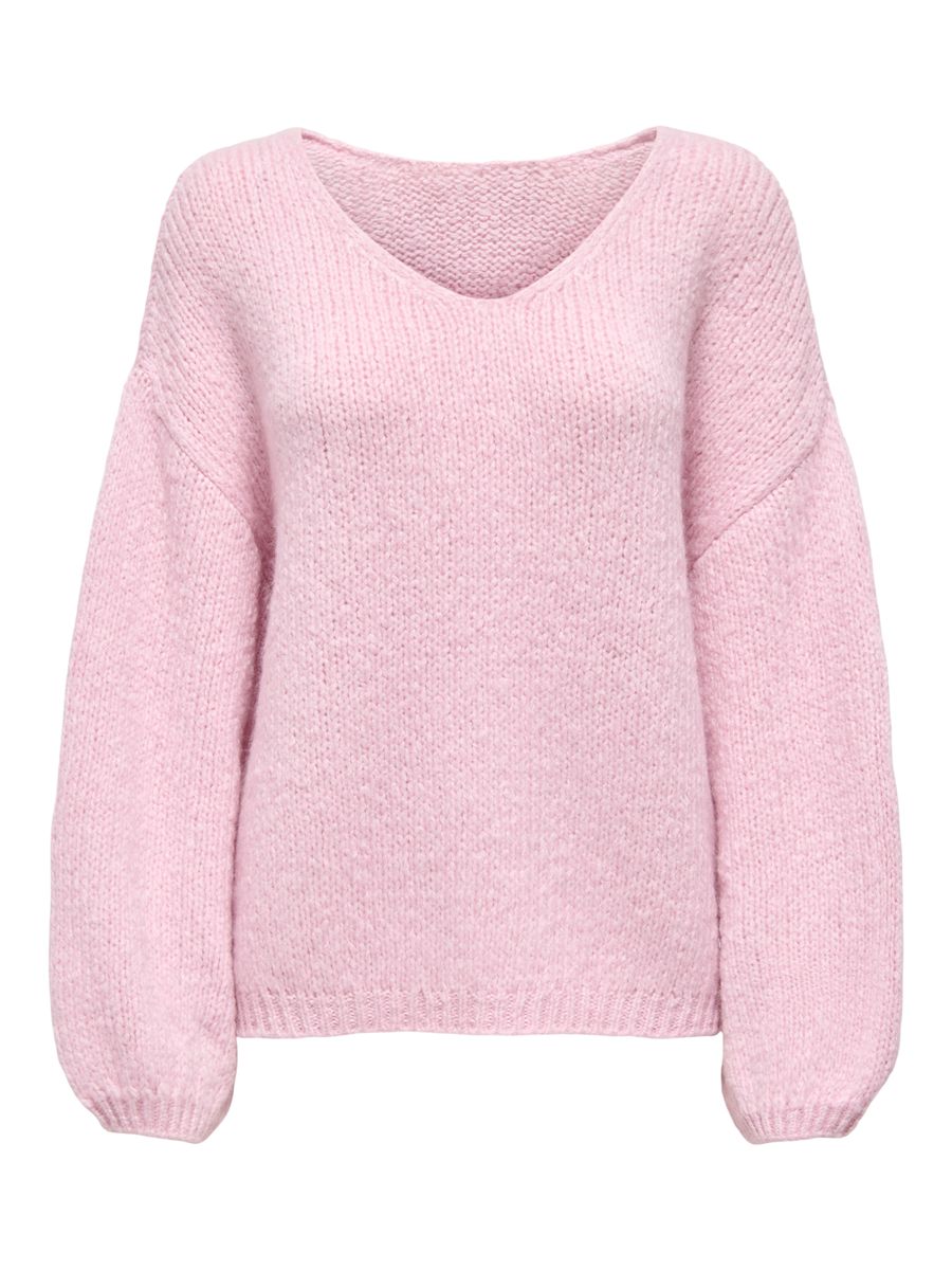 JDYDINEA L/S REVERSIBLE PULLOV. KNT