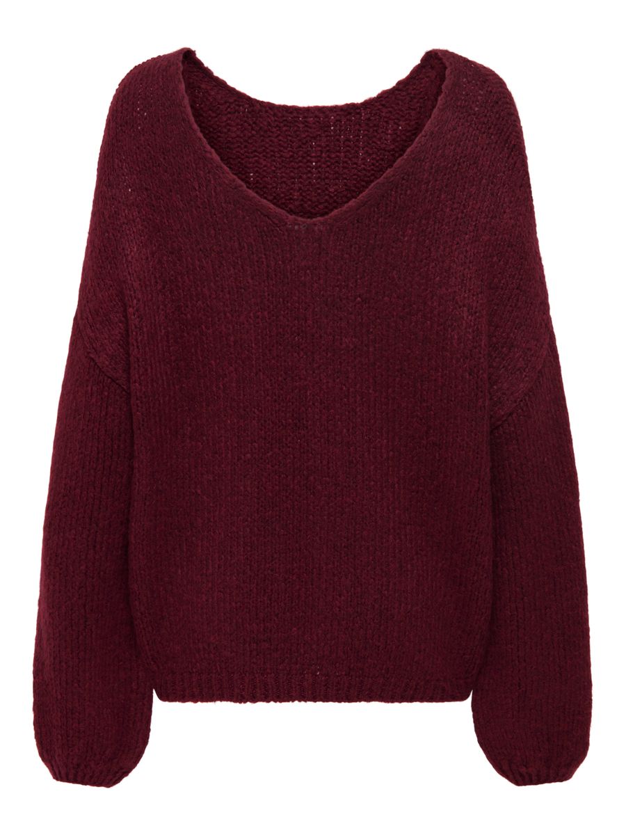JDYDINEA L/S REVERSIBLE PULLOV. KNT
