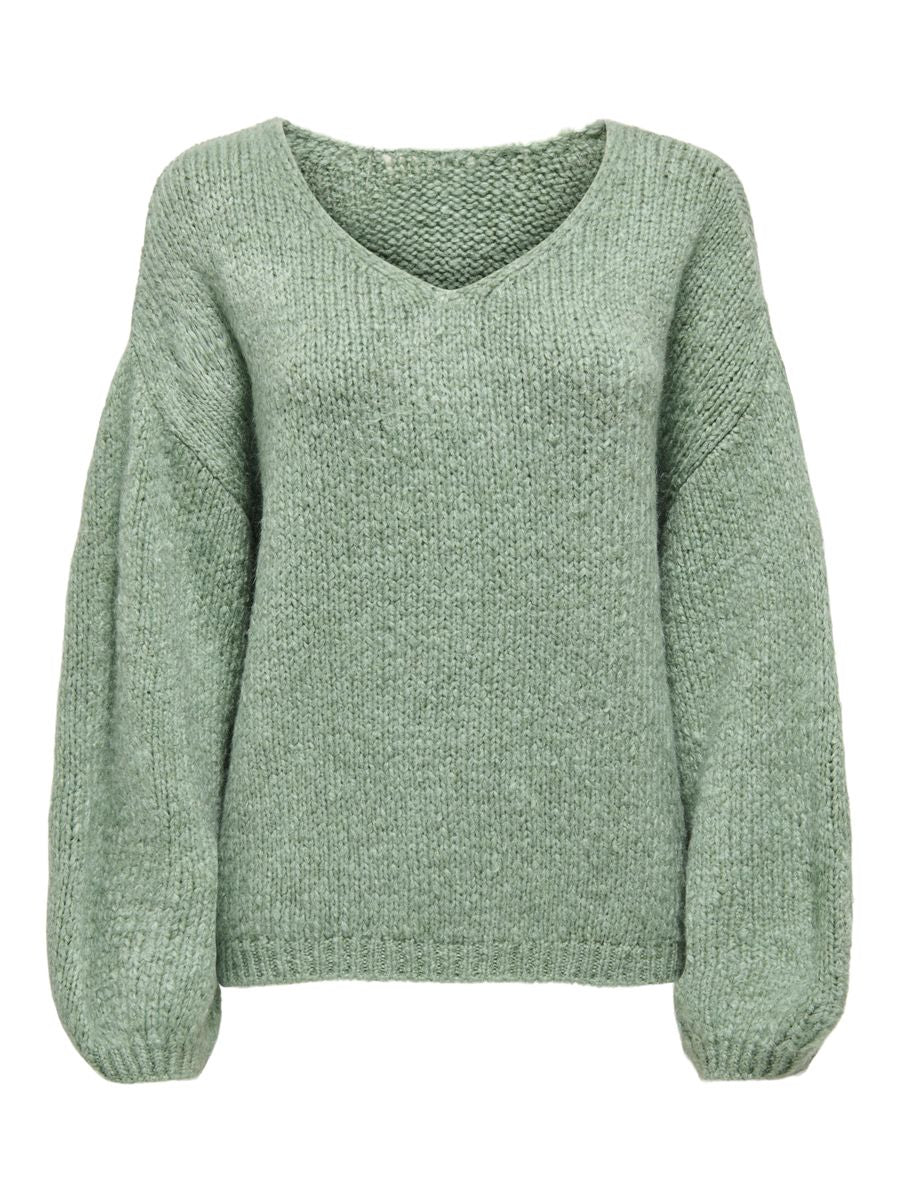 JDYDINEA L/S REVERSIBLE PULLOV. KNT