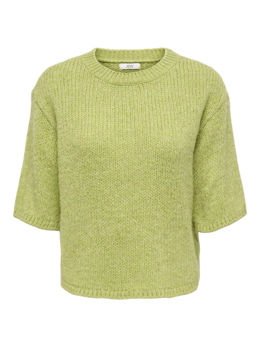 JDYLINEA S/S PULLOVER O-NECK KNT NO