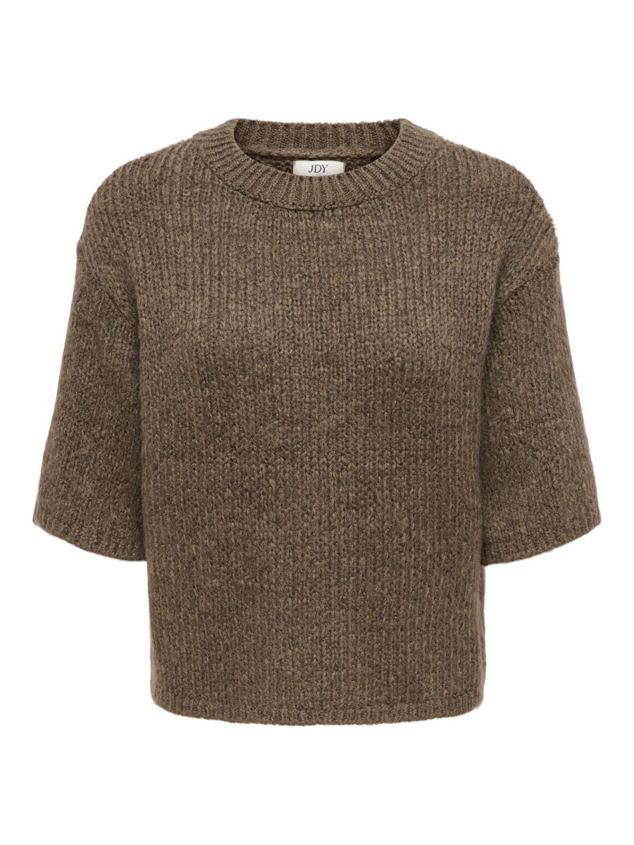 JDYLINEA S/S PULLOVER O-NECK KNT NO