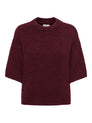 JDYLINEA S/S PULLOVER O-NECK KNT NO