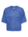 JDYLINEA S/S PULLOVER O-NECK KNT NO