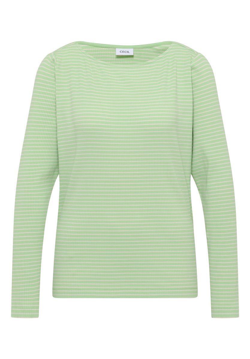 Gestreiftes Langarmshirt