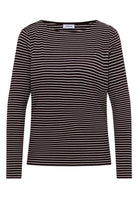 Gestreiftes Langarmshirt