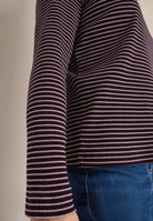 Gestreiftes Langarmshirt