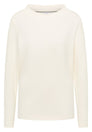 Funnelneck Shirt in Unifarbe