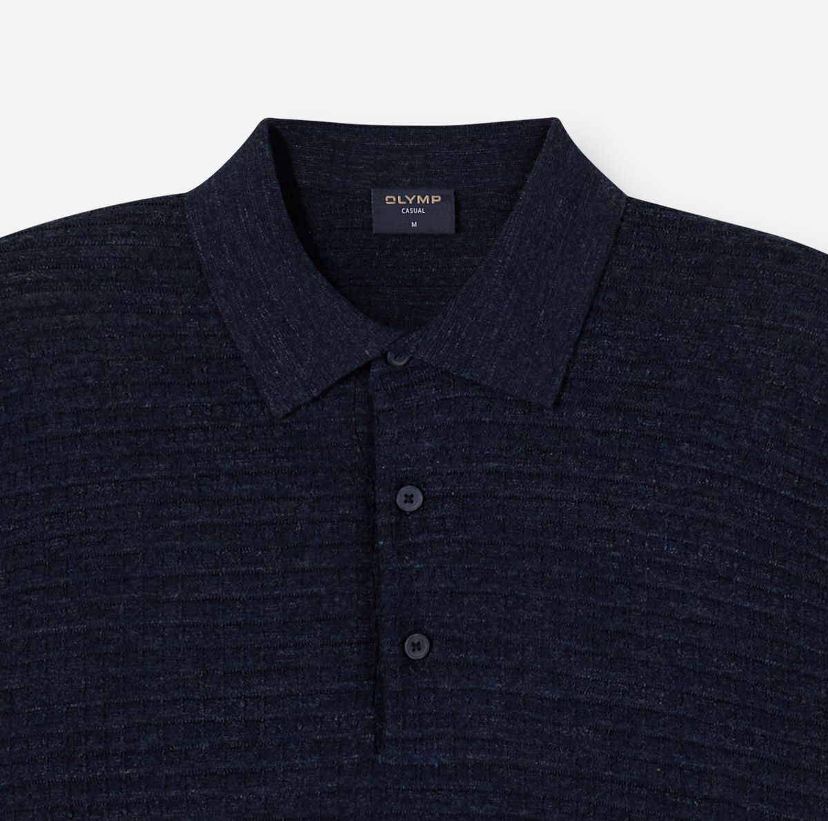 Langarm Polo Strick