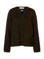 SLFLULU BRUSHED LS KNIT KEYHOLE O-N