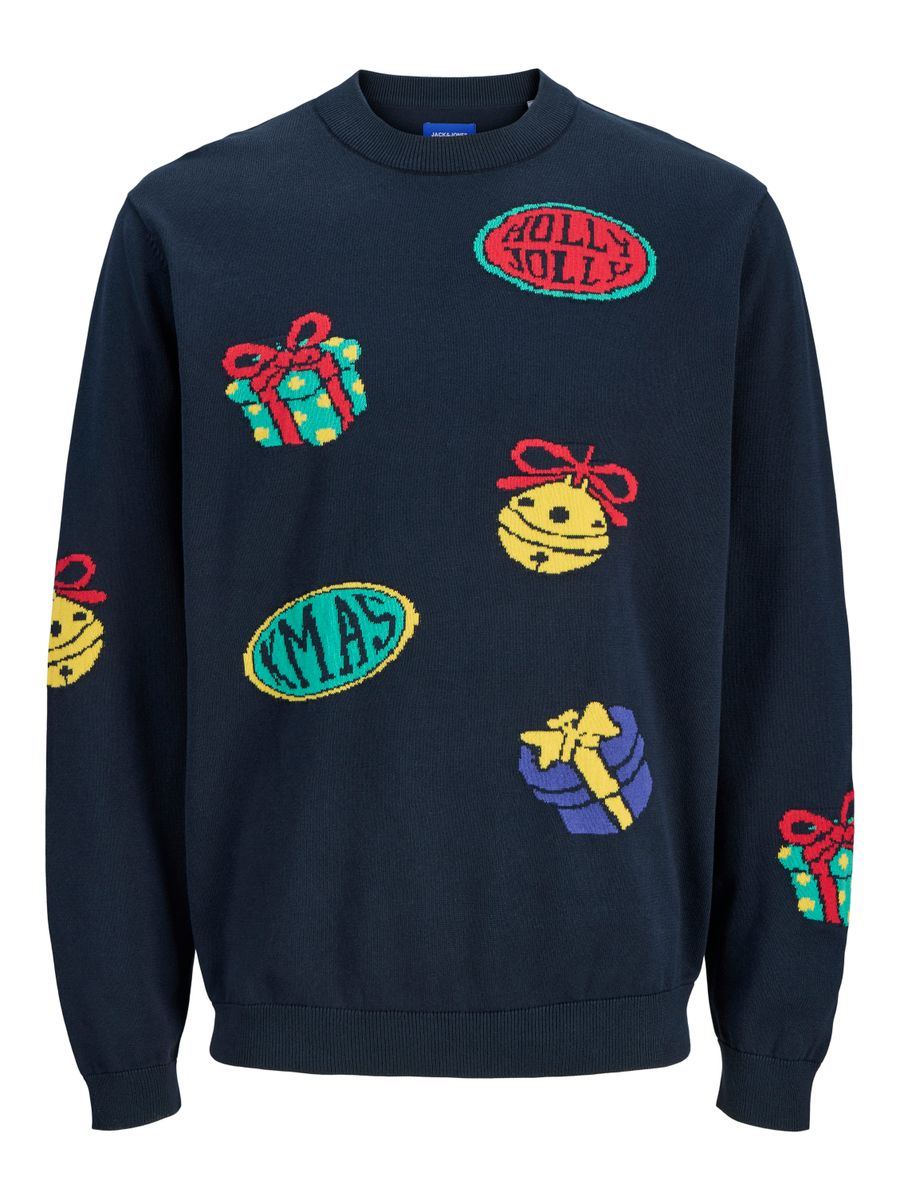 JORHOLIDAY KNIT CREW NECK