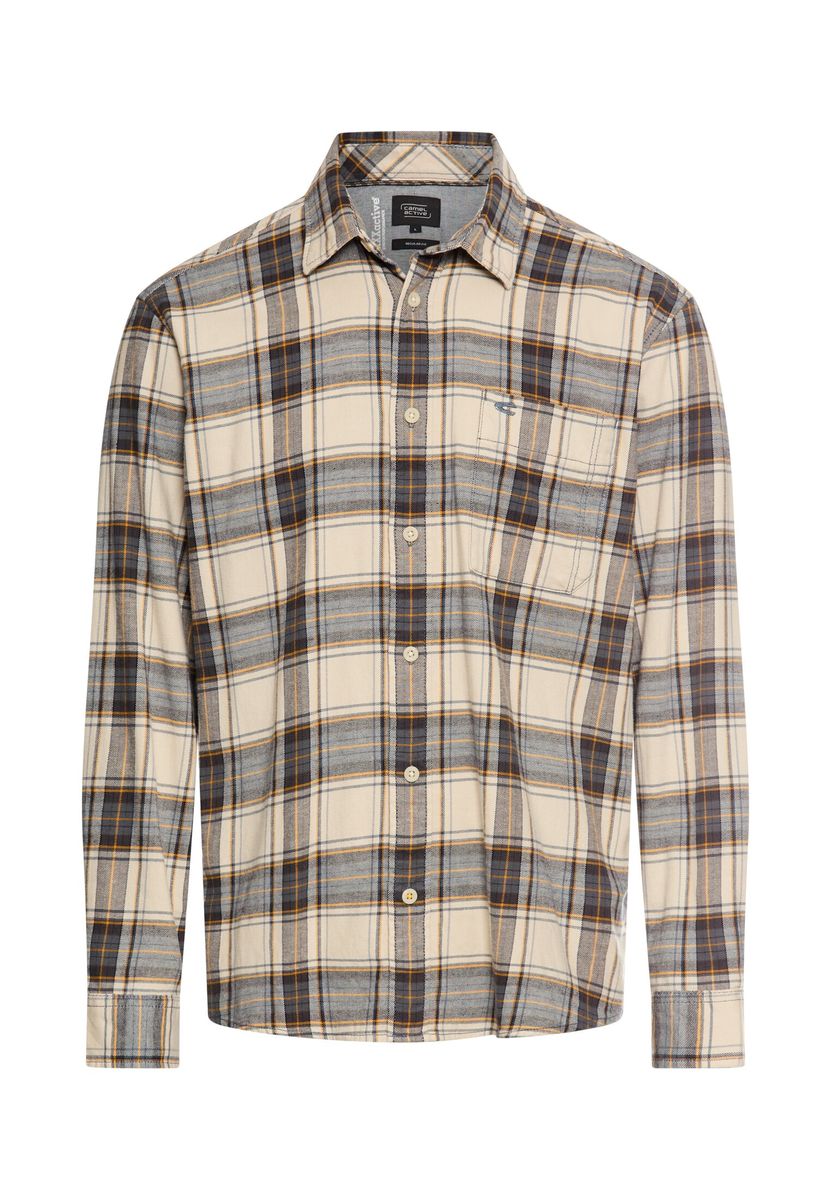 fleXXXactive® Langarmhemd aus leichtem Flanell