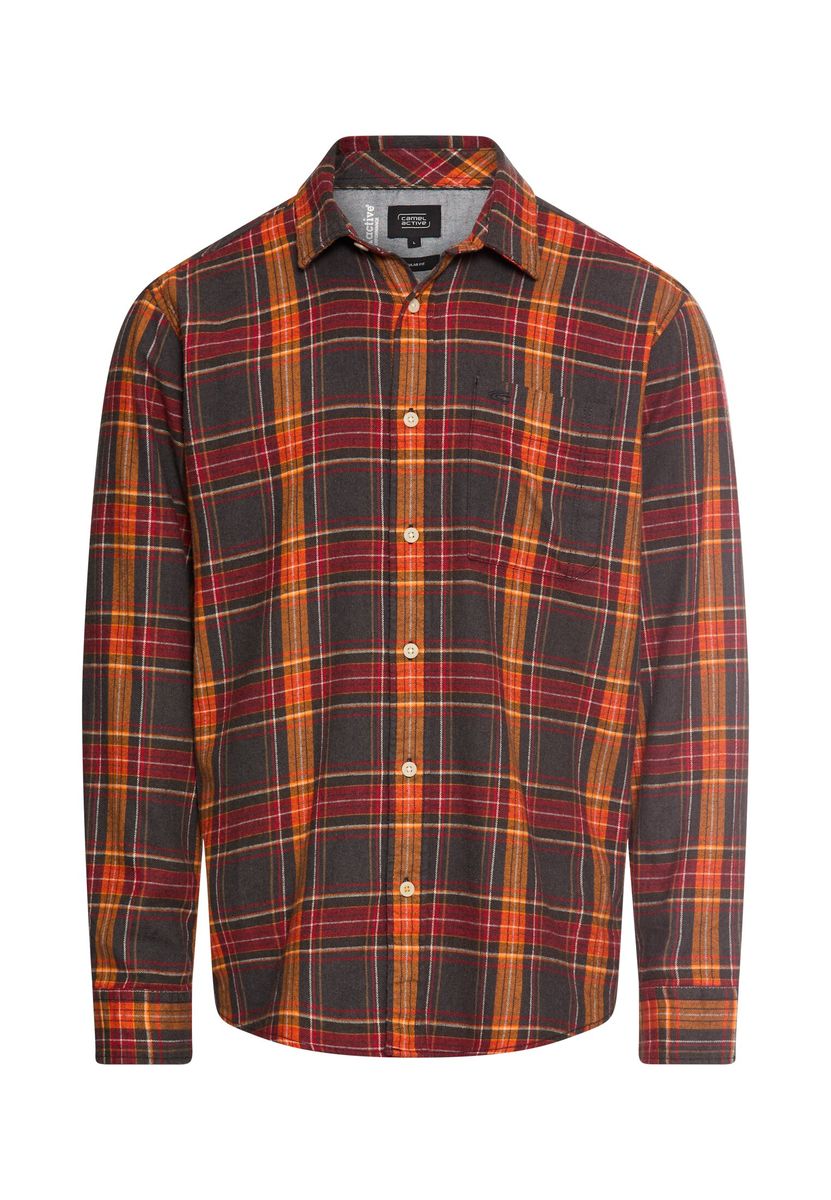 fleXXXactive® Langarmhemd aus leichtem Flanell