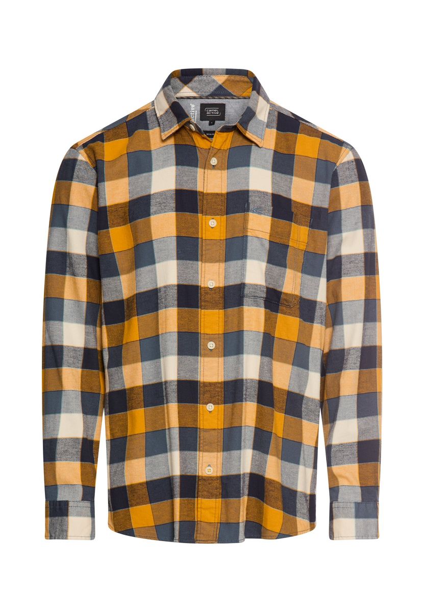 fleXXXactive® Langarmhemd aus leichtem Flanell