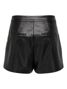 ONLTRICIA FAUX LEATHER SHORTS OTW N