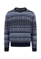O-Neck, Jacquard, Lambswool*RWS